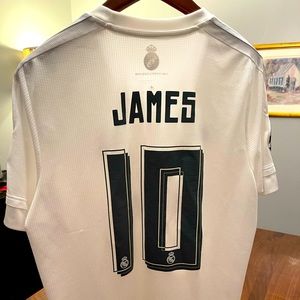 Adidas Real Madrid James #10 Champions league climacool